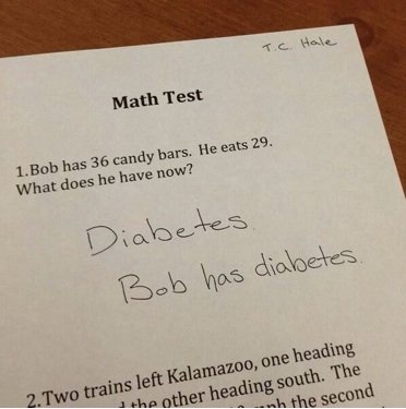[Bob has diabetes]