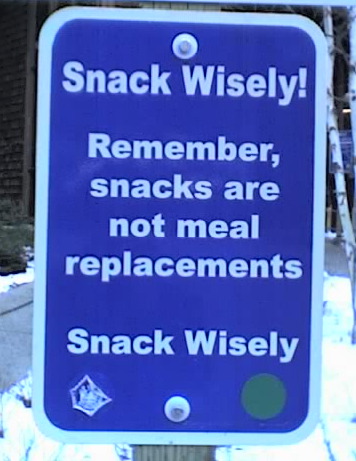snack wisely