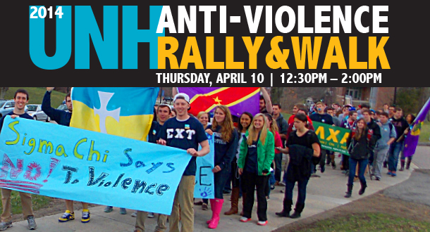 UNH Anti-Violence Rally Announcement